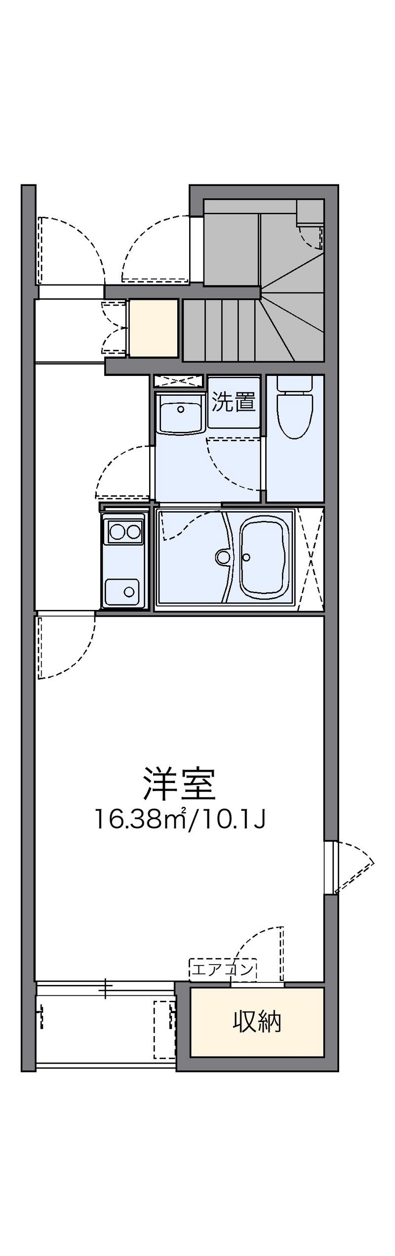 レオネクスト富 間取図