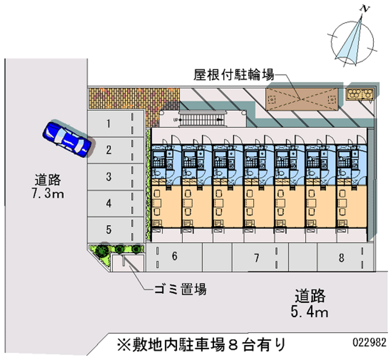 レオパレス鳥山 月極駐車場