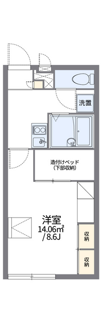 レオパレスＡＣＣＥＮＤＯ 間取り図