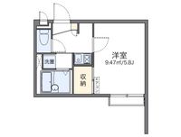 レオパレスグレンツェ木戸 間取り図