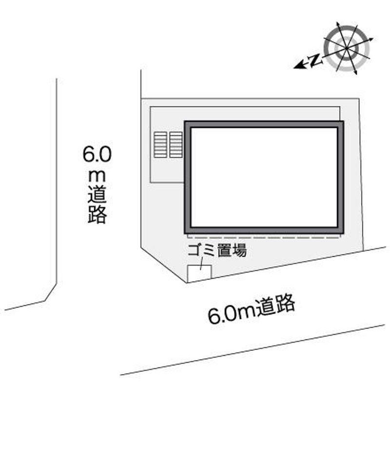 レオパレスオー　ルージュ 配置図