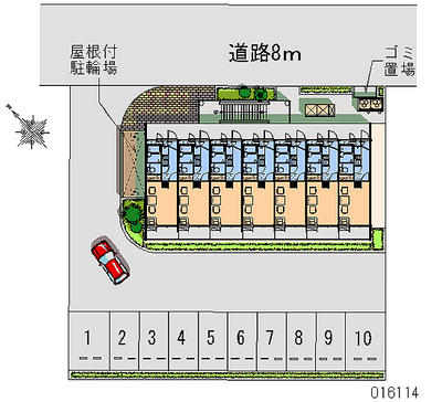 16114 Monthly parking lot