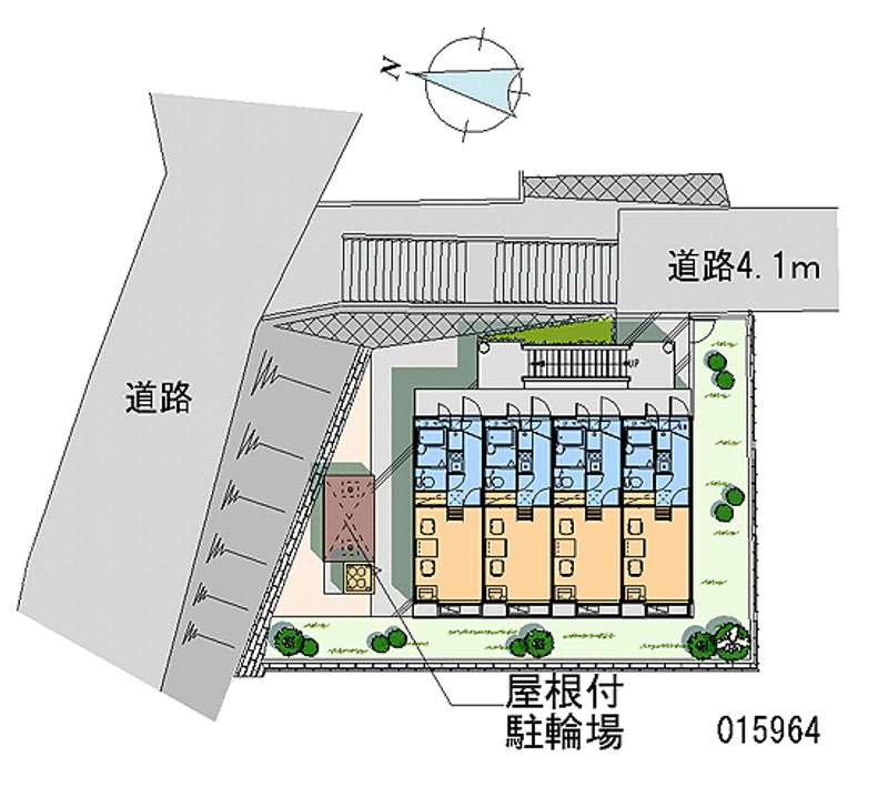 レオパレス上大岡東 区画図