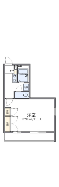 レオパレスＣＬＥＯ 間取り図