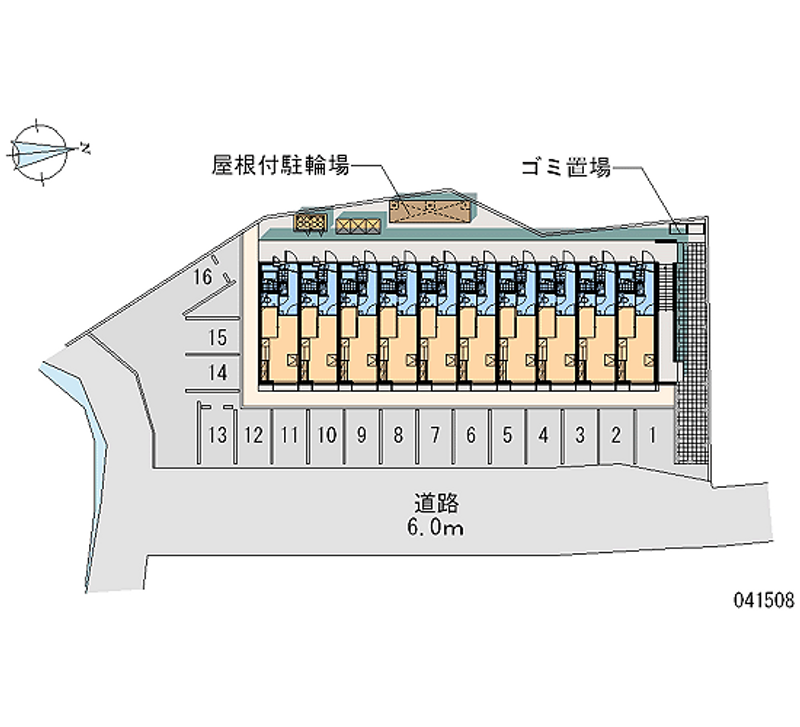 レオパレス潤 月極駐車場