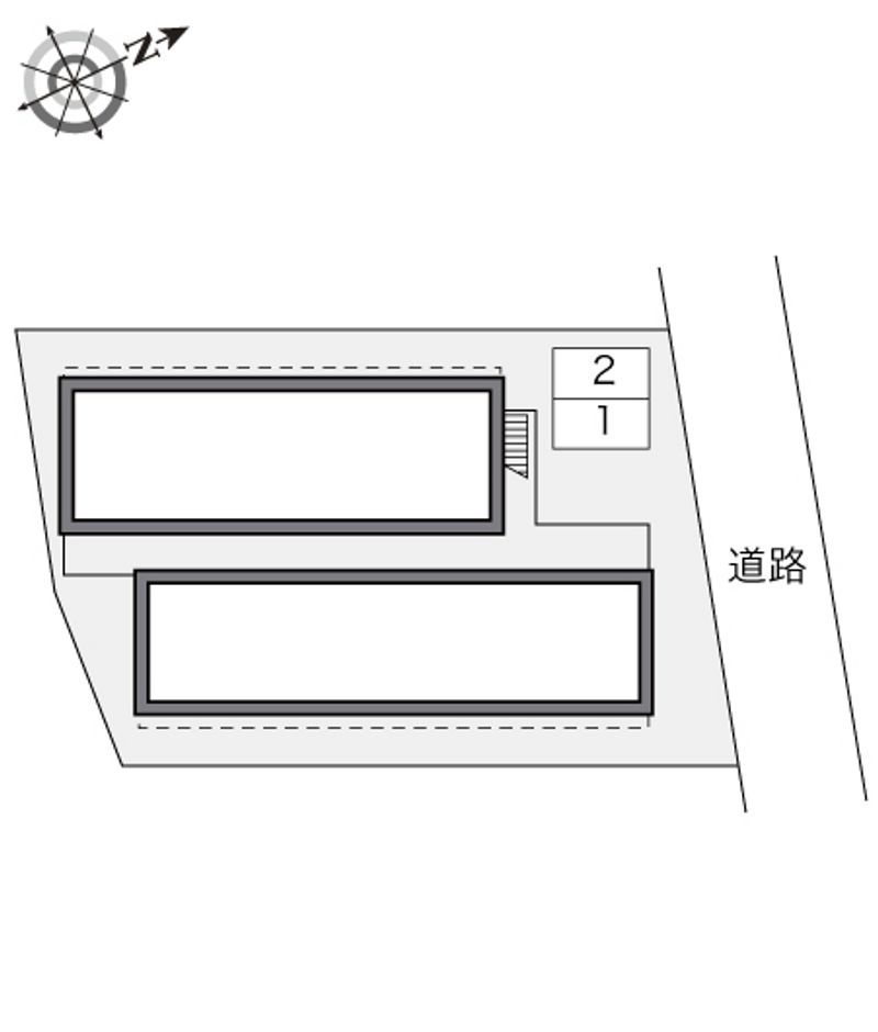 レオパレス美法 配置図