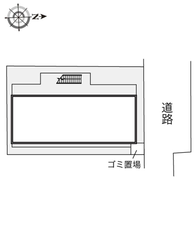 レオパレスＮＥＸＴ　ＯＮＥ 配置図