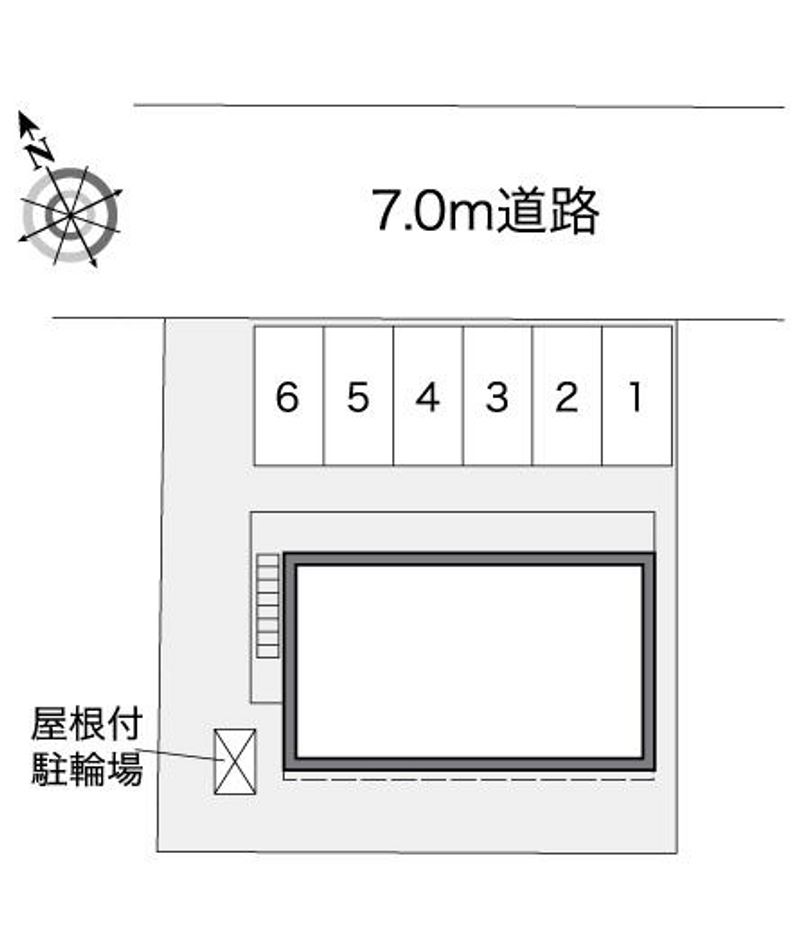 レオパレスメゾン信濃 配置図