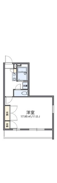 レオパレス三秀Ａ 間取り図