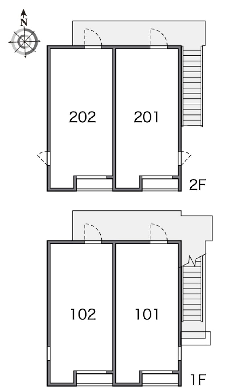 レオネクストキアラ 間取配置図
