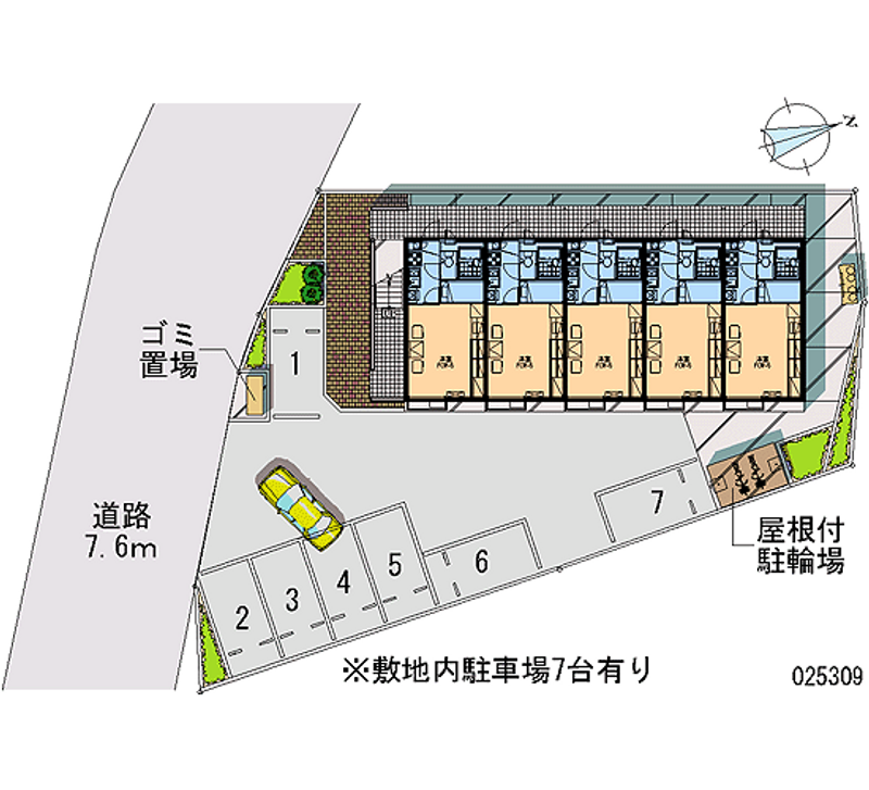 レオパレスホープ 月極駐車場