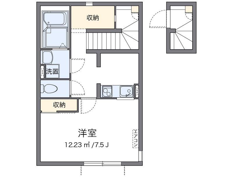 クレイノファウンデーション美好 間取図