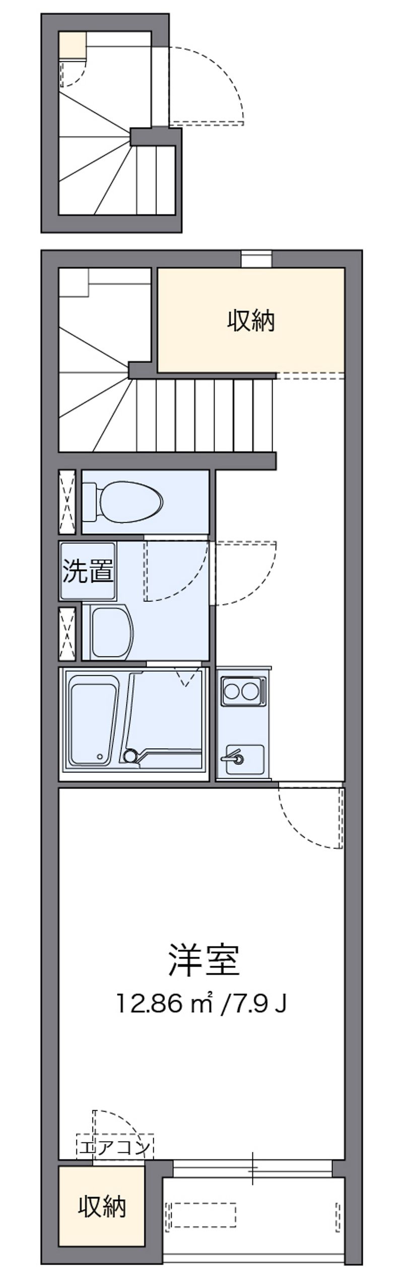 レオネクスト西河原Ⅲ 間取図