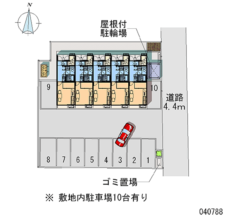 40788月租停車場