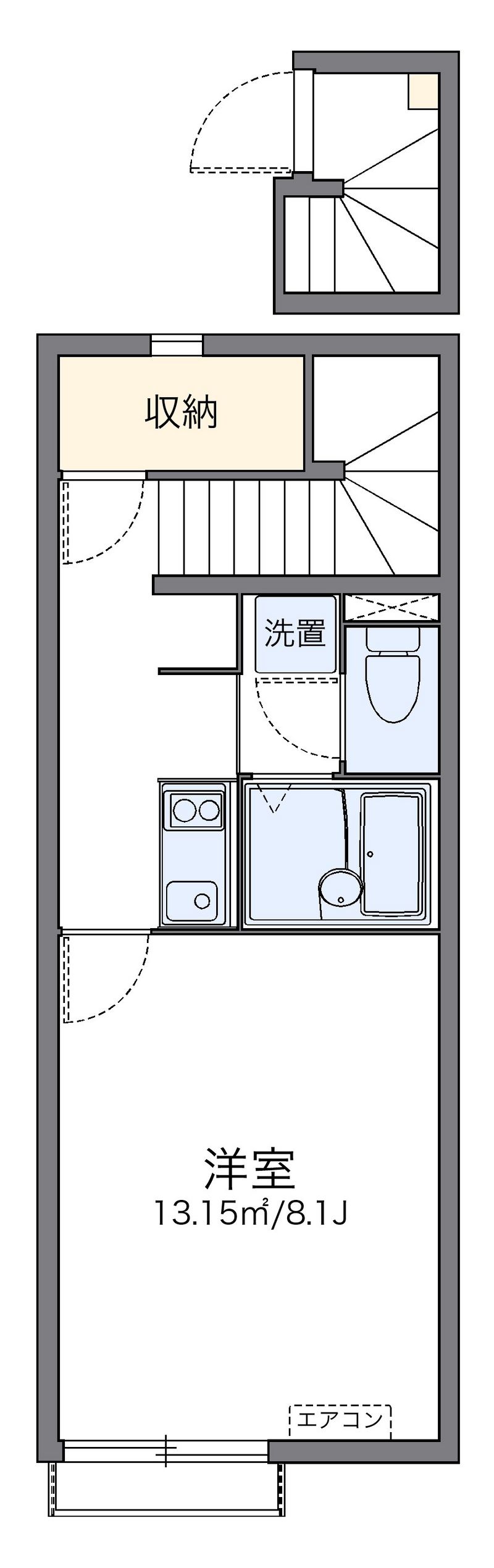 レオネクストブレッツァ　ノース 間取図