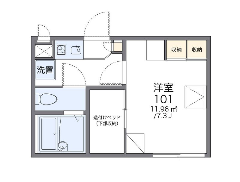 レオパレスＲｅｌｏａｄ 間取図