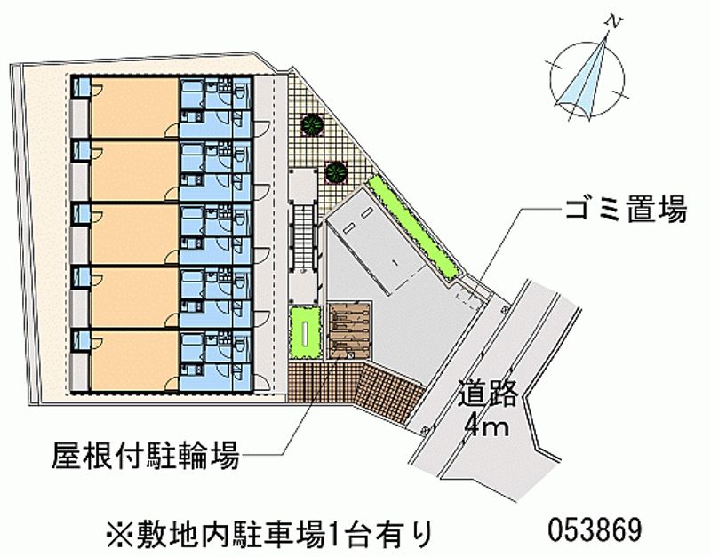 レオネクスト下新庄 区画図