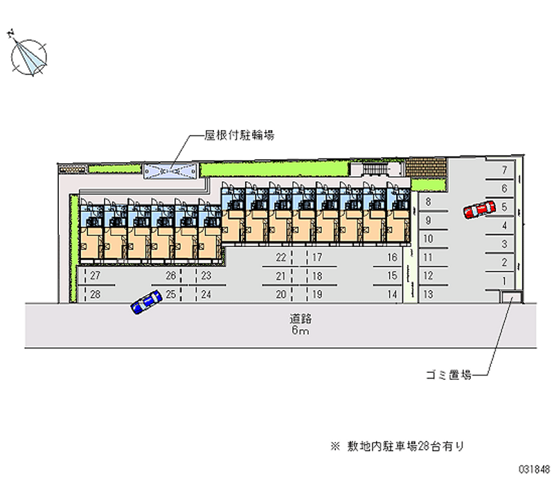 31848 bãi đậu xe hàng tháng