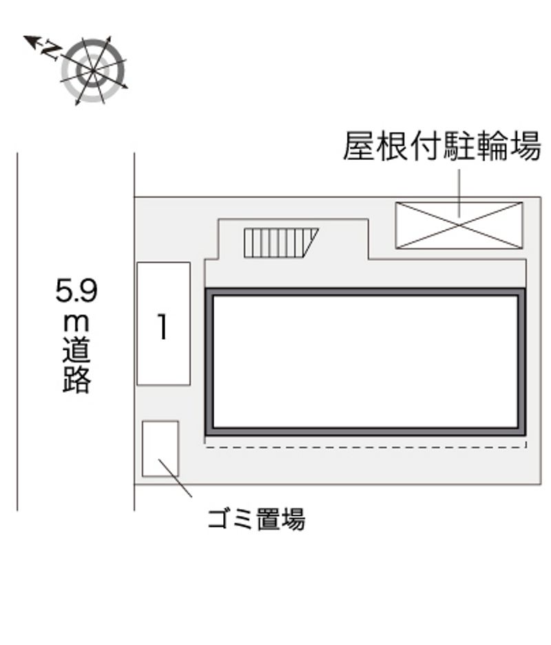 レオパレスベニーレ 配置図