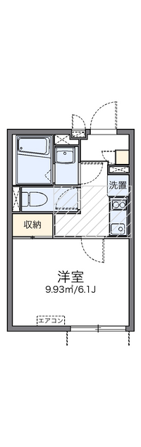 レオネクストボヌール 間取り図