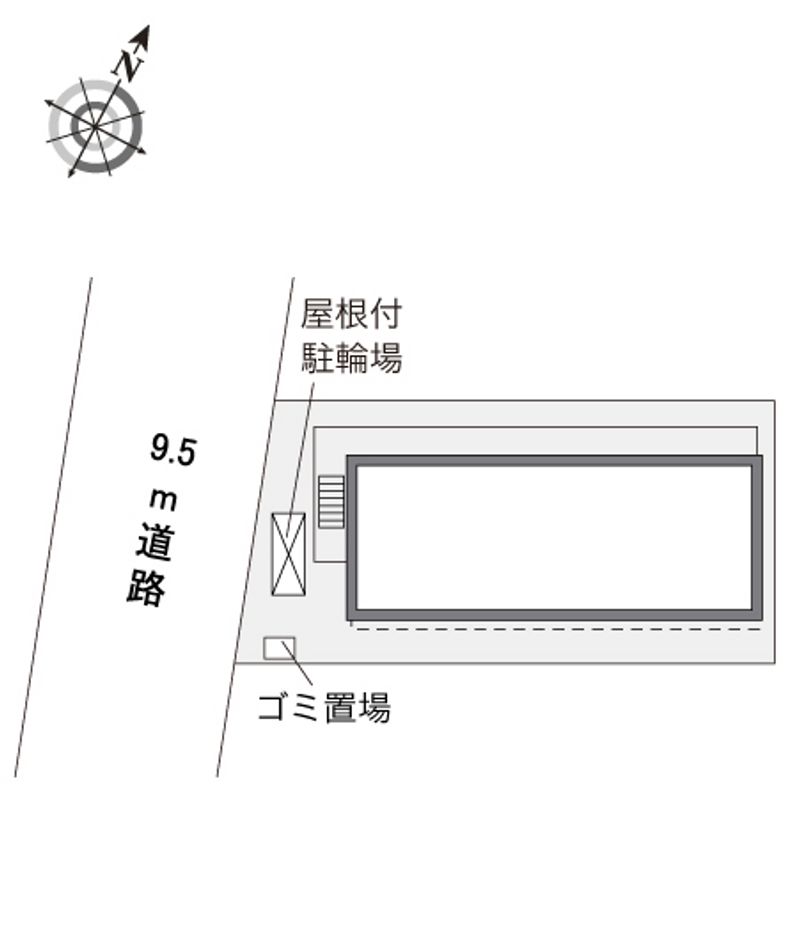 レオパレスＰＡＲＴＮＥＲ 配置図