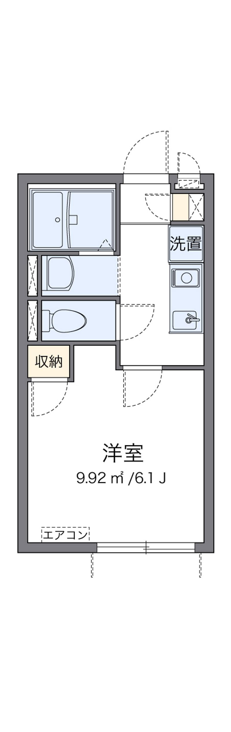ヴィアロ伊興レジデンスＢ 間取図
