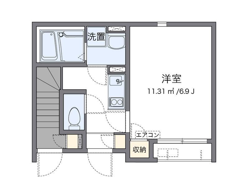 LEONEXT Higashi Bori 평면도