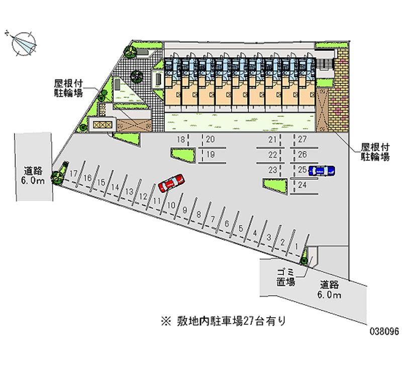 38096 Monthly parking lot