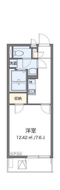 クレイノ氷川の杜 間取り図