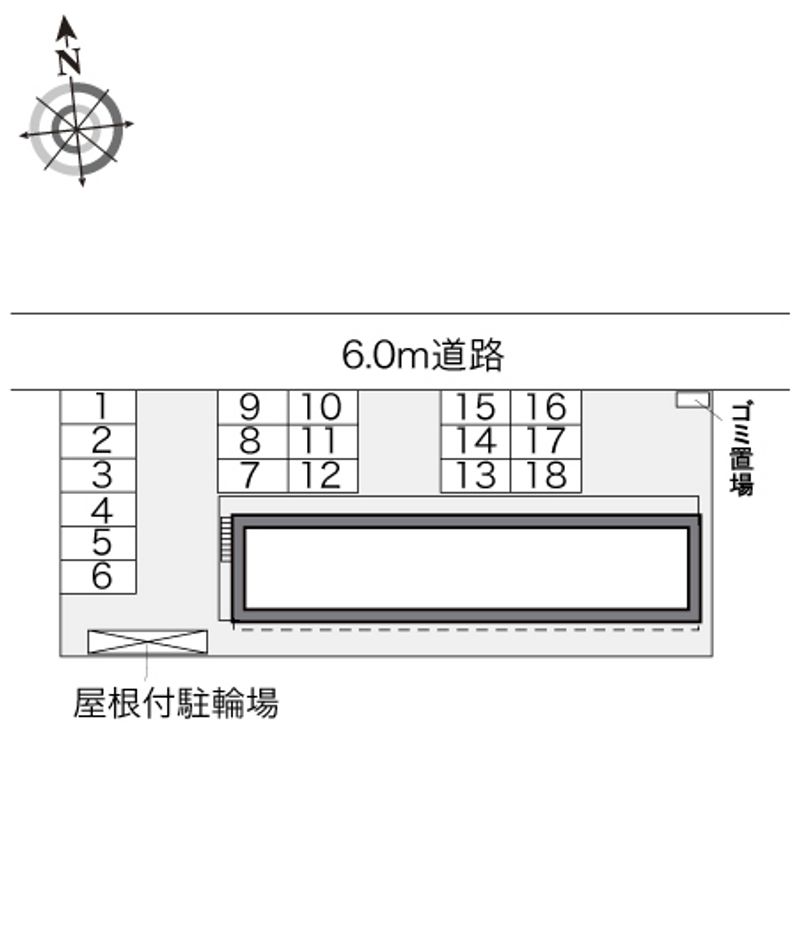 レオパレスのべ 配置図