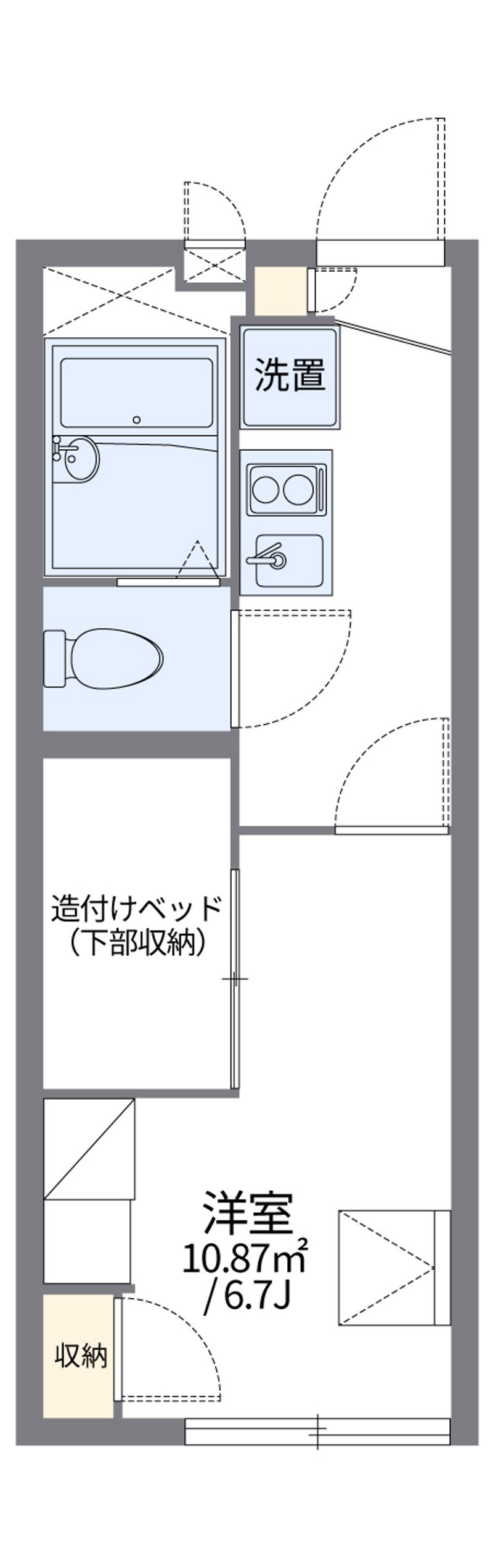 leopalace Seikai 户型图