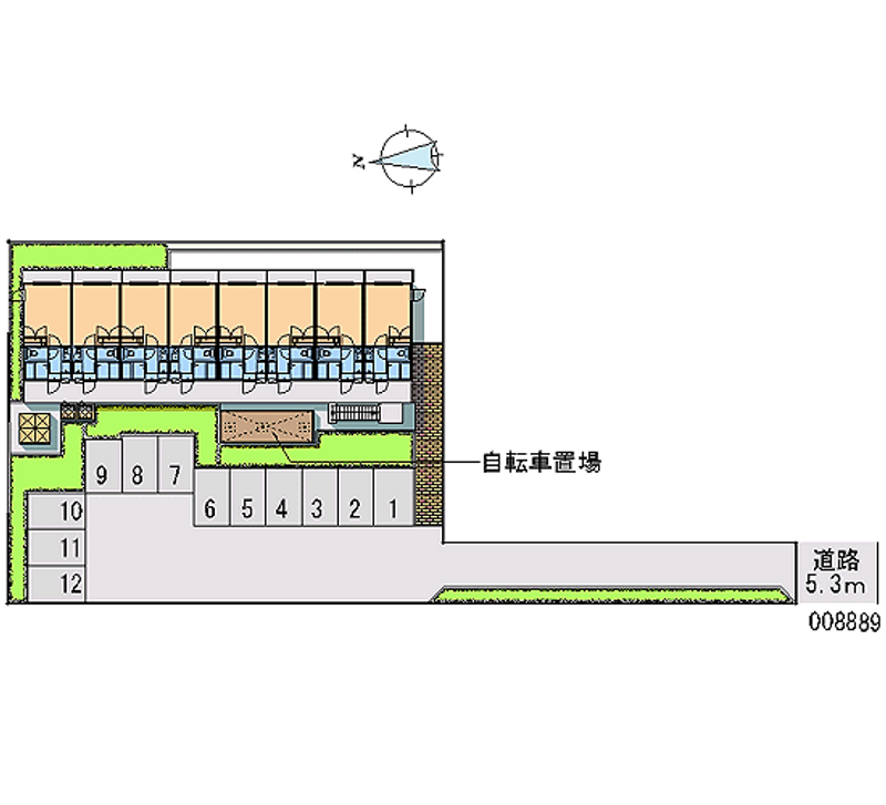 レオパレス藤ノ木Ⅰ 月極駐車場