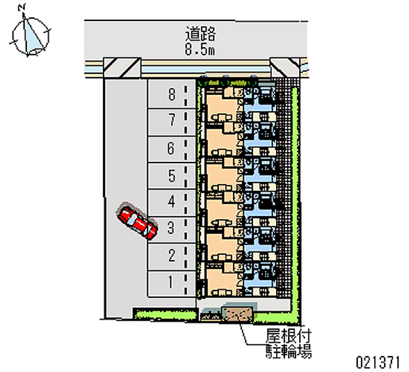 21371 Monthly parking lot