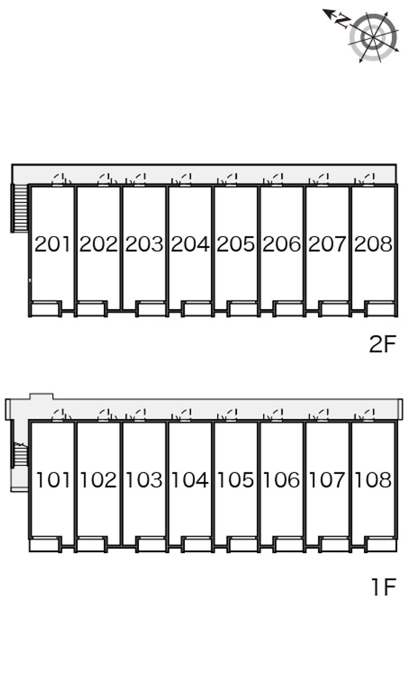 ミランダＴ＆Ｋ 間取配置図