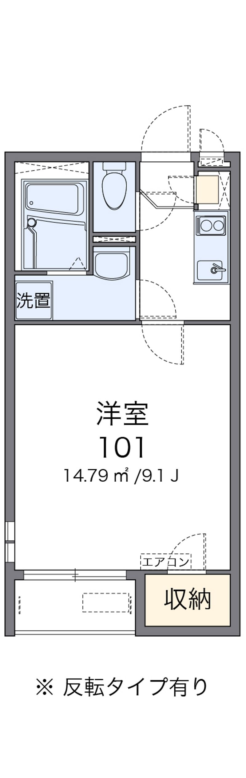 クレイノレジデンス桜 間取図