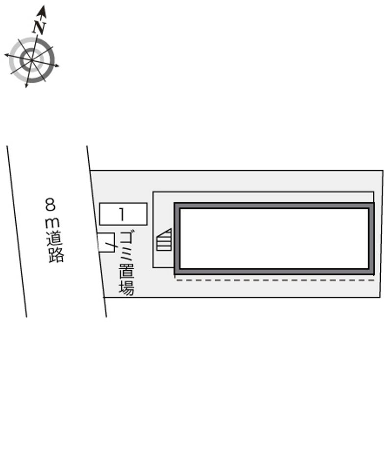 レオパレスぎぷふぇる 配置図