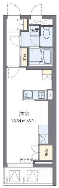 レオネクストアルバーロ原宿 間取り図