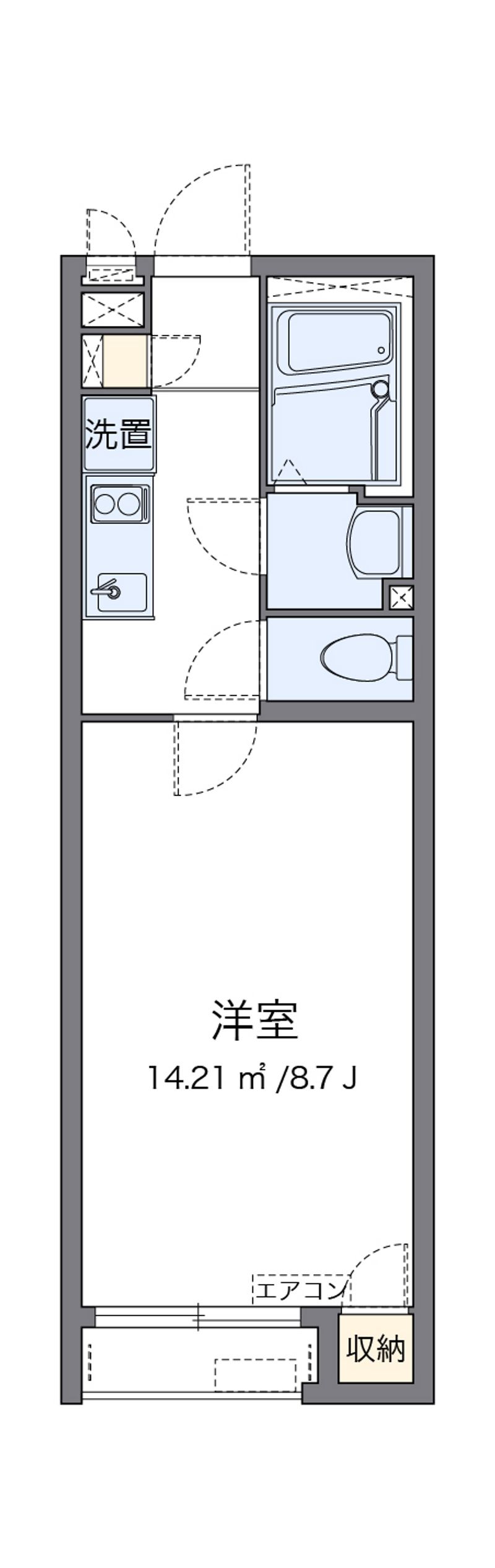 クレイノＮｅｘｕｓ 間取図