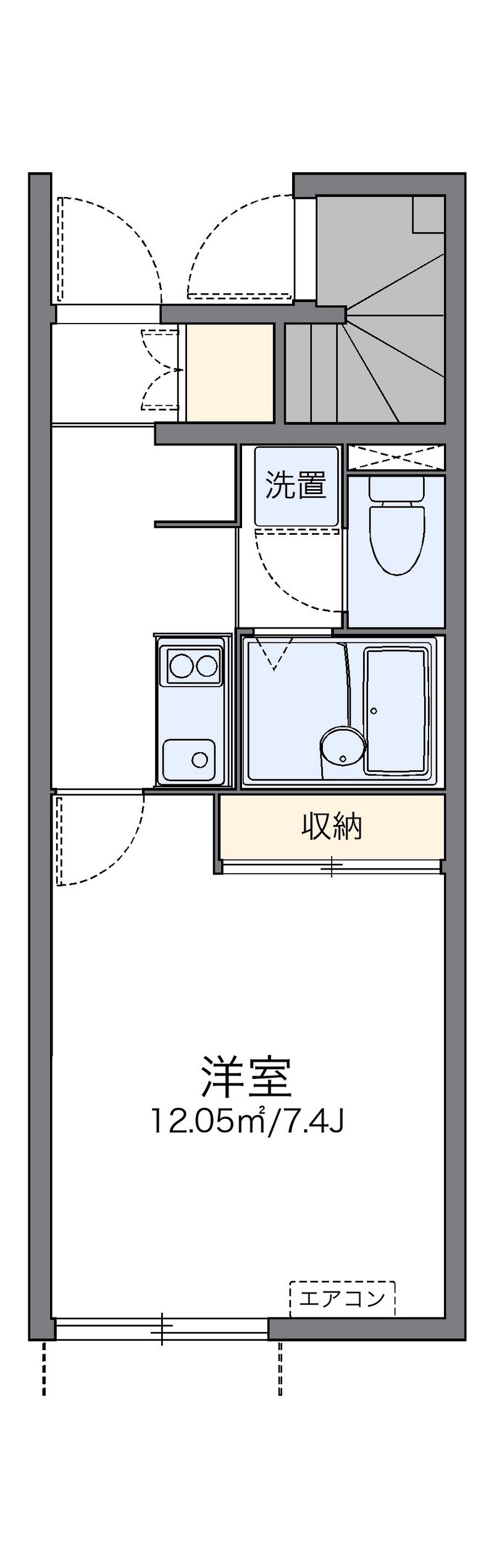 レオネクスト旭町 間取図