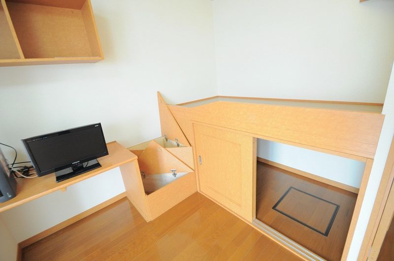レオパレスプランドール 収納