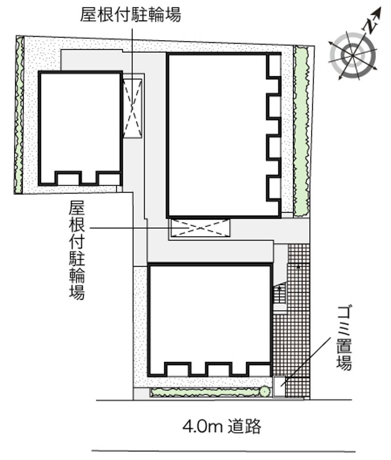 レオネクストＳＡＫＡＥ西淡路 配置図