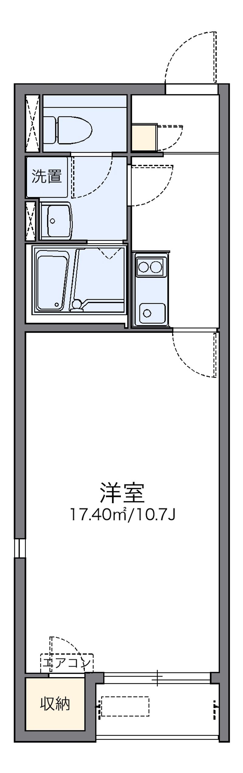 レオネクストはなみずき 間取り