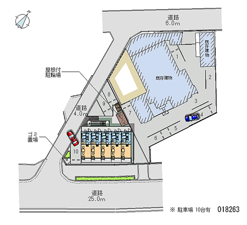 レオパレスＹＳＫ 区画図
