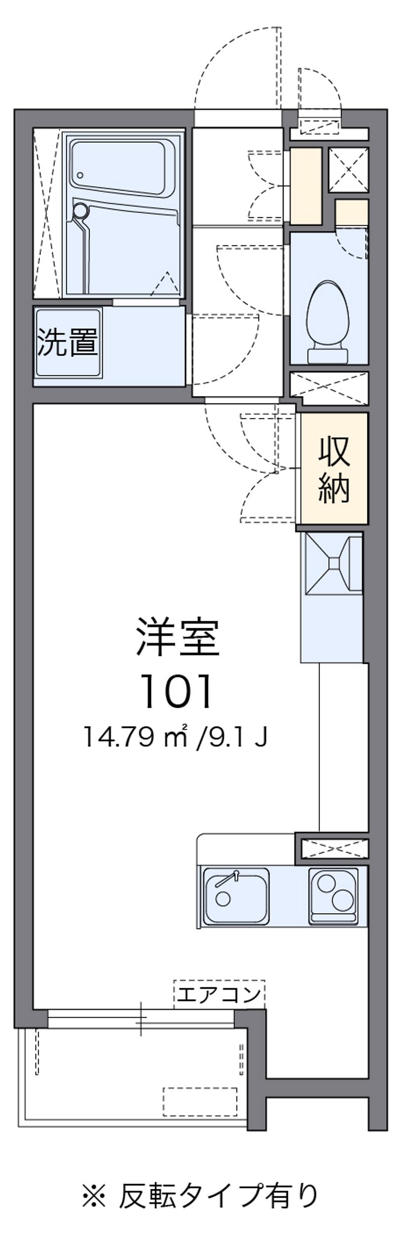 ミランダＧＳ３ 間取図