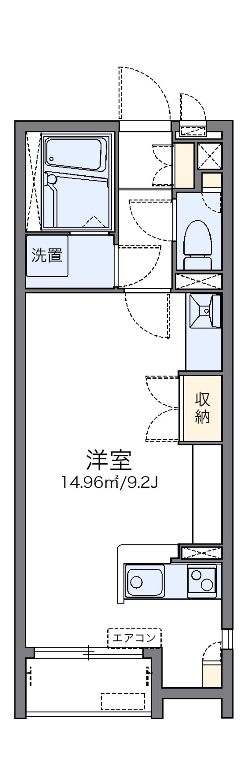 レオネクストＮＯＡＨ 間取図