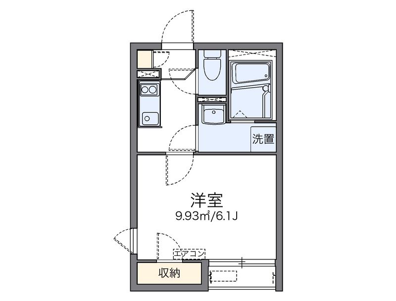レオネクストキューブ西九条 間取り