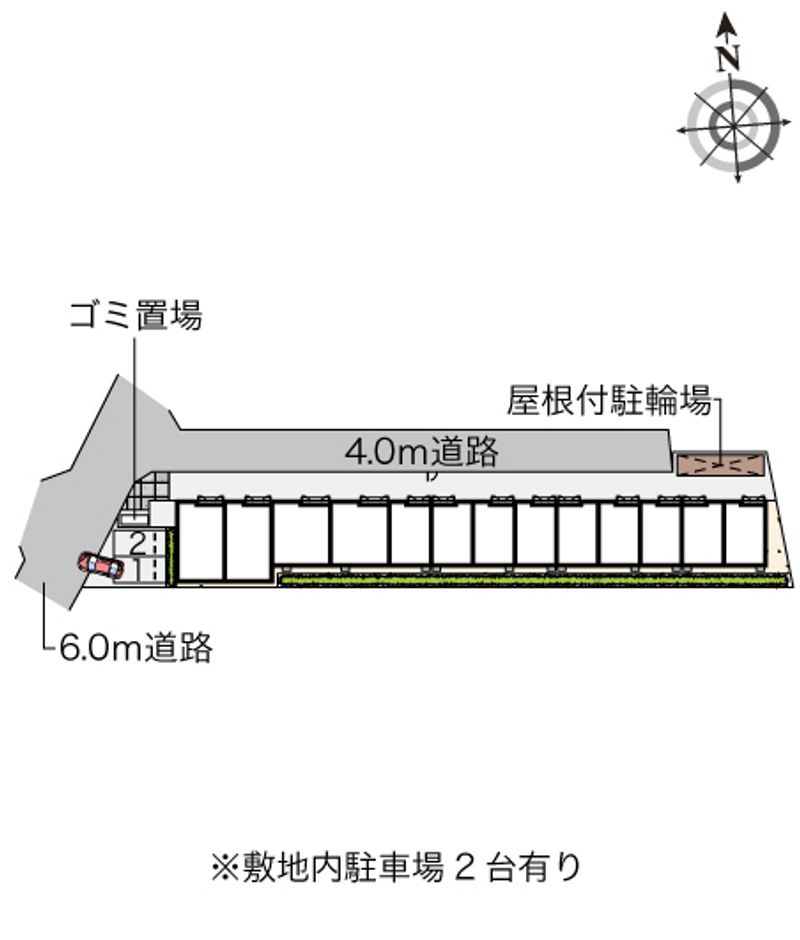 ヴィアロ大泉学園町レジデンス 配置図