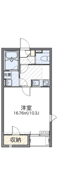 レオネクストさくら３ 間取り図