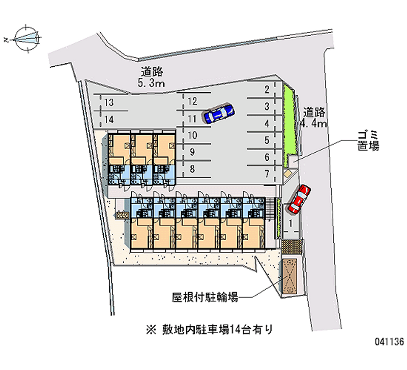 41136月租停车场