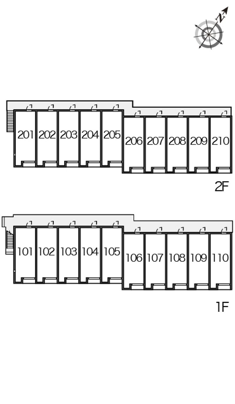 レオネクストエスポワールＴ　Ⅵ 間取り配置図